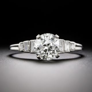 Tiffany & Co. Art Deco 1.62 Carat Diamond Engagement Ring - GIA F VS2 - 2