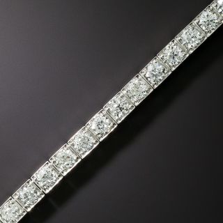 Tiffany & Co. Art Deco Diamond Line Bracelet - 4
