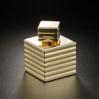 Tiffany & Co. Miniature Gold Perfume Bottle - 2