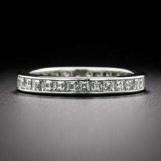Tiffany & Co. Square-Cut Diamond Eternity Ring, Size 5 3/4 - 2