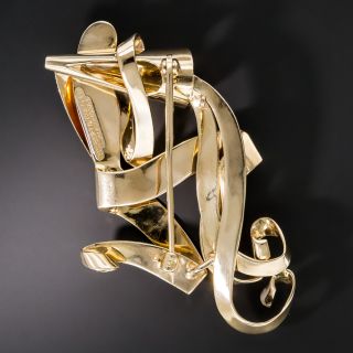 Trabert, Hoeffer & Mauboussin Water Bearer Brooch