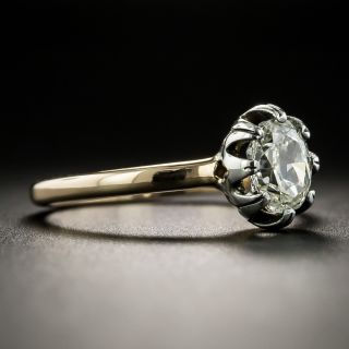 Victorian .70 Carat Diamond Solitaire Engagement Ring