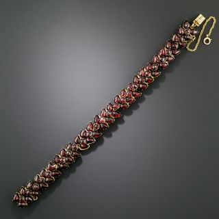 Victorian Bohemian Garnet Bracelet - 2