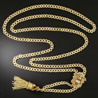 Victorian Chain with Slide and Tassel - 2