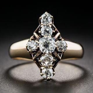 Victorian Diamond Dinner Ring - 1