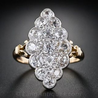 Victorian Diamond Dinner Ring