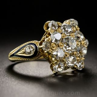 Victorian Diamond Star Ring, Size 5