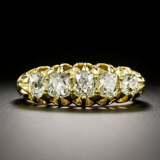 Victorian Five-Stone Diamond Ring - 4