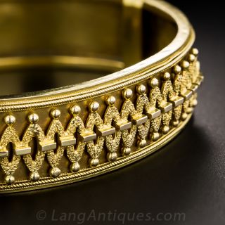 Victorian Gold Bangle