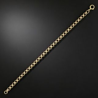 Victorian Gold Link Chain Bracelet - 2