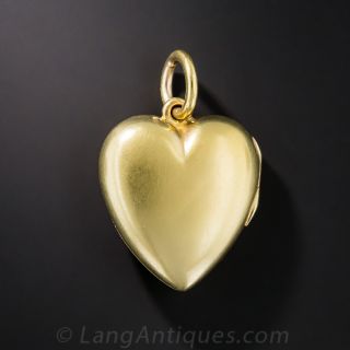 Victorian Heart Locket 
