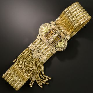 Victorian Slide Bracelet with Tassel - 2