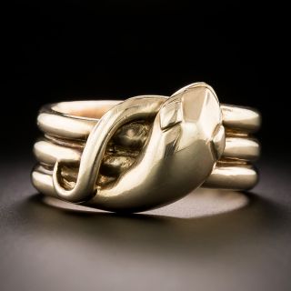 Victorian Snake Ring, Size 10 3/4 - 3