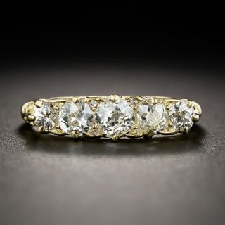 Victorian Style Five Stone Diamond Ring