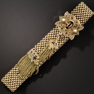 Victorian Tassel Slide Bracelet, English - 4