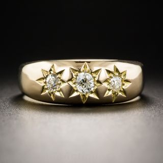 Victorian Three-Stone Diamond Ring