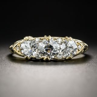 Victorian Three-Stone Diamond Ring