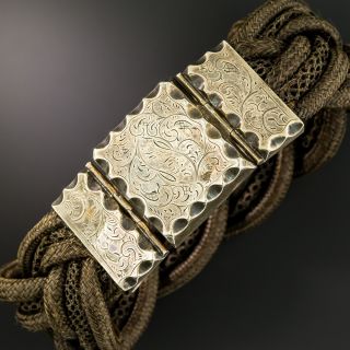 Victorian Woven Hair Bracelet - 2