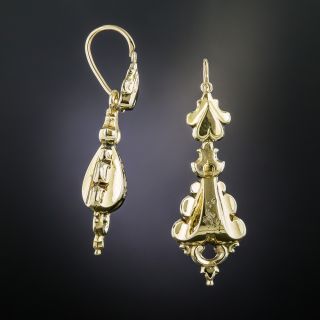Victorian Yellow Gold Earrings