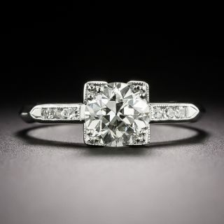 Vintage 1.10 Carat Diamond Engagement Ring - GIA J SI2 - 5