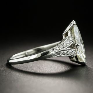 Vintage 1.44 Carat Marquise Diamond Engagement Ring - GIA