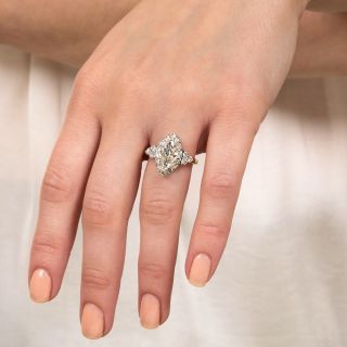 Vintage 1.69 Carat Marquise Diamond Halo Ring - GIA  I VS1