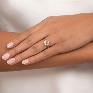 Vintage 2.25 Carat Diamond Solitaire Engagement Ring, GIA - O/P SI2