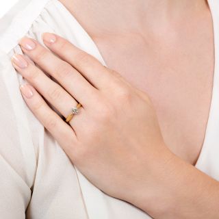 Vintage .45 Carat Diamond Solitaire Engagement Ring