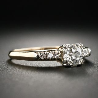 Vintage .50 Carat Diamond Engagement Ring