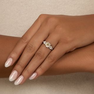 Vintage Diamond Three-Stone Ring