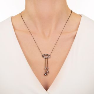 Vintage Negligee Diamond Necklace, Circa 1927