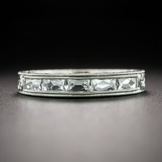 Vintage-Style French-Cut Diamond Band - 3