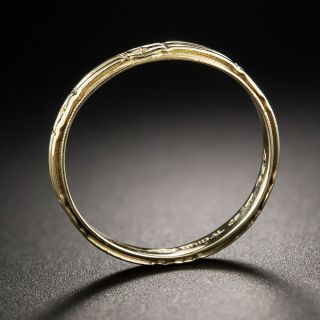 Vintage Wedding Band by Davidson and Sons, New York