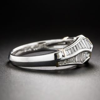 Zigzag Baguette Diamond Band Ring