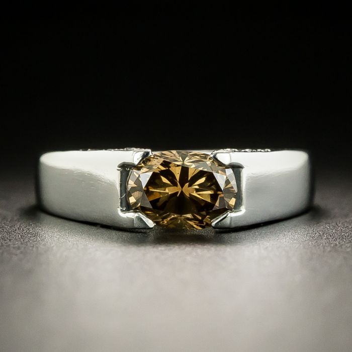 Natural fancy shop black diamond ring