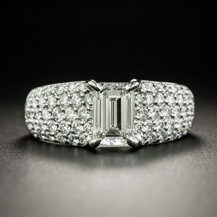 Diamond Pave Boyfriend Ring in 10k Gold | Medley Jewellery