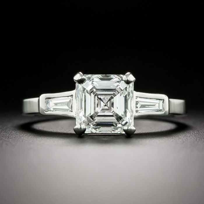 New rose gold-plated zircon square diamond princess ring engagement jewelry  | eBay