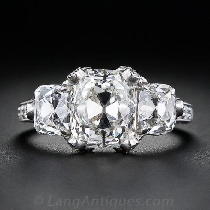 Fred Leighton 3ct Princess Diamond Bangle in 18k White gold – ASSAY