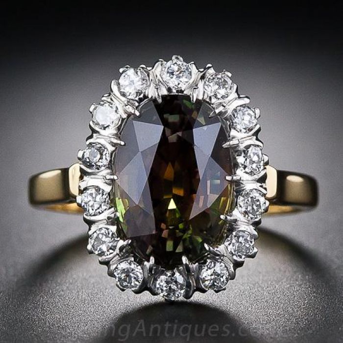 Vintage Gold Cocktail Ring with Half Carat Natural Alexandrite | Exquisite  Jewelry for Every Occasion | FWCJ