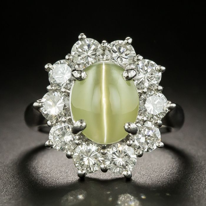 Cat eye chrysoberyl on sale jewelry