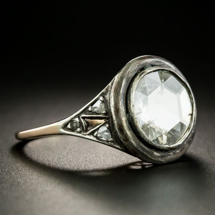 1.70 Carat Rose Cut Diamond Isabella Ring – Ashley Zhang Jewelry