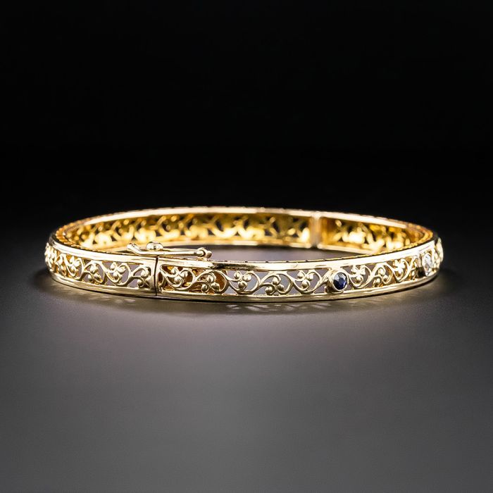 Filigree bangle on sale