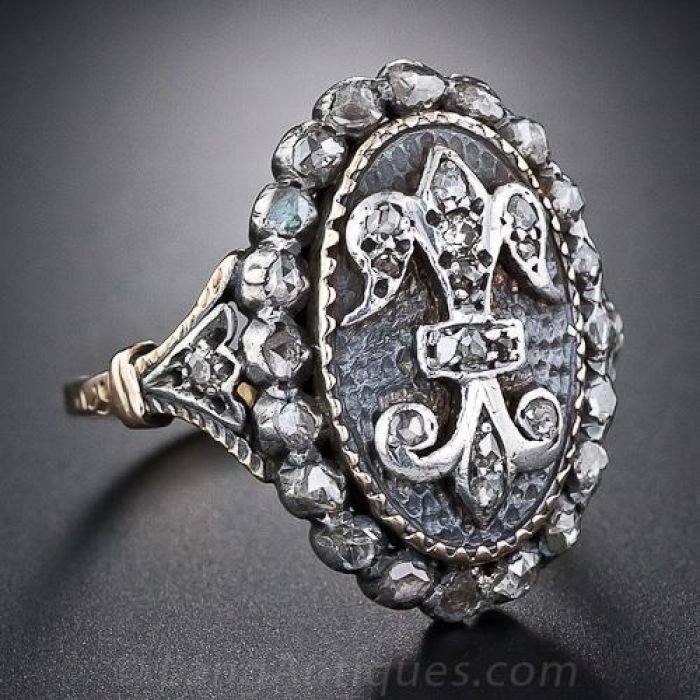 Fleur de hot sale lis ring