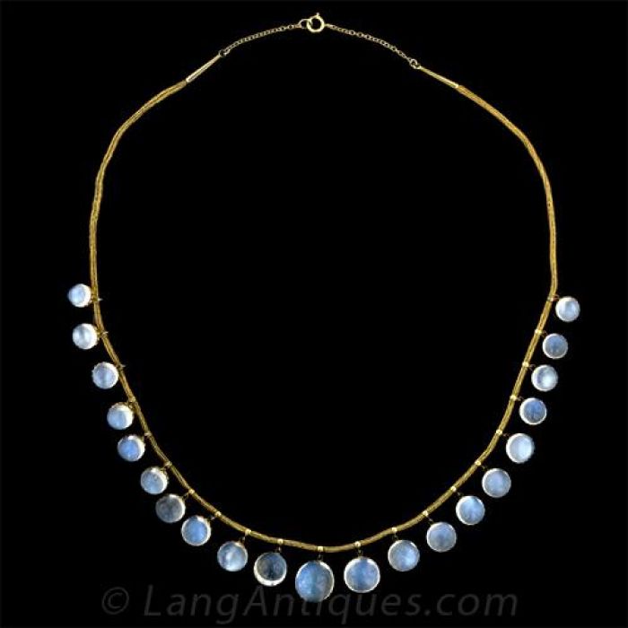 Olivia Mark – Vintage Moonstone Pendant Necklace – 1 Piece – Olivia Mark