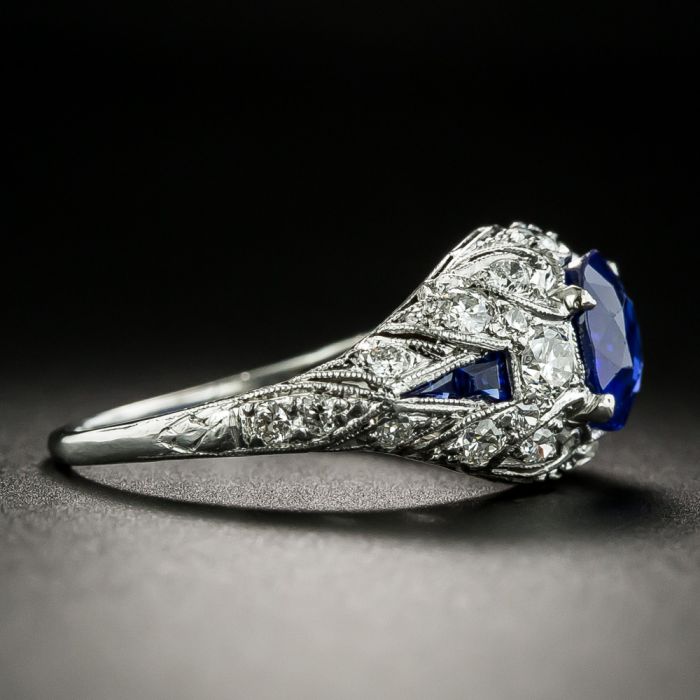 Buy Art Deco 1.74 ctw Diamond Filigree Brooch Platinum Online
