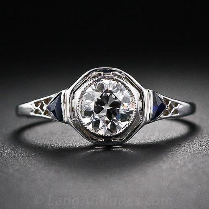 Filigree on sale bezel setting