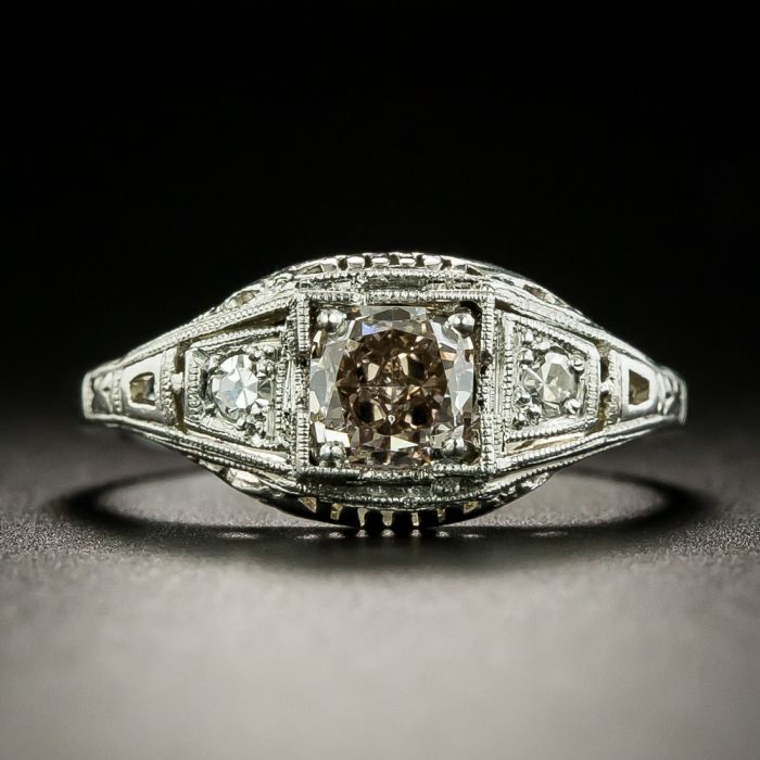 Barmakian | Barmakian Oval Diamond & Pink Diamond Ring | Barmakian Jewelers