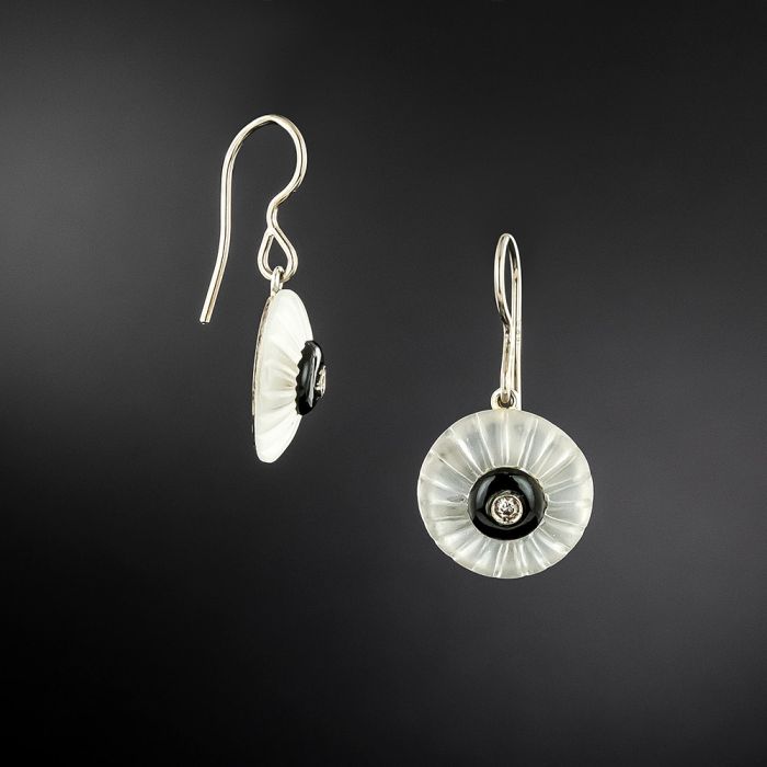 Camphor clearance glass earrings