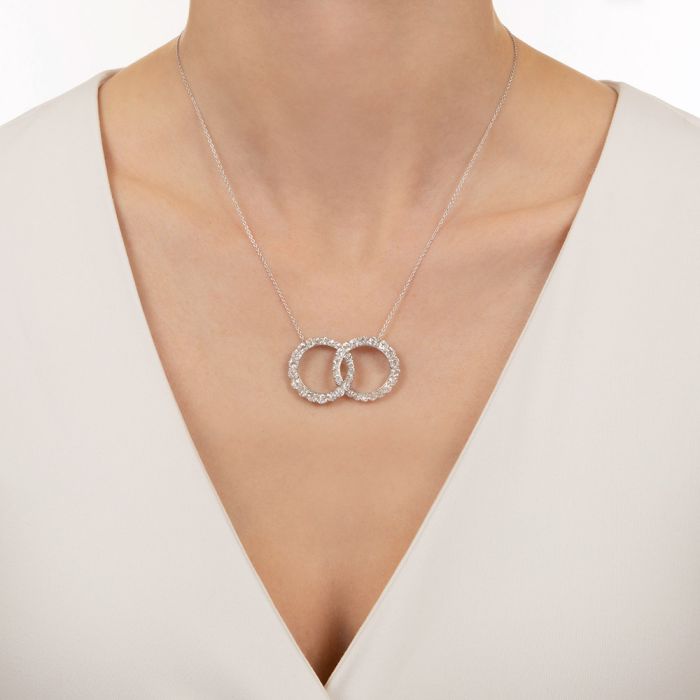 Everlasting Love Interlocking Circles Necklace - KTCollection