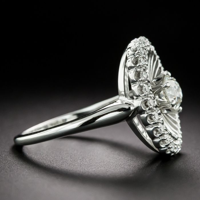 Art Deco Diamond Ring by C.D. Peacock